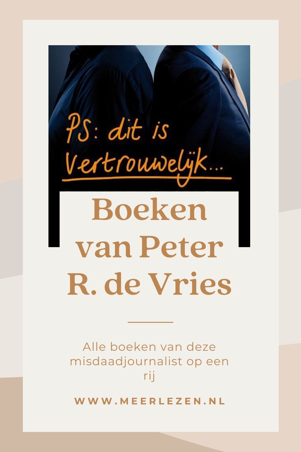 Boeken Peter R. de Vries
