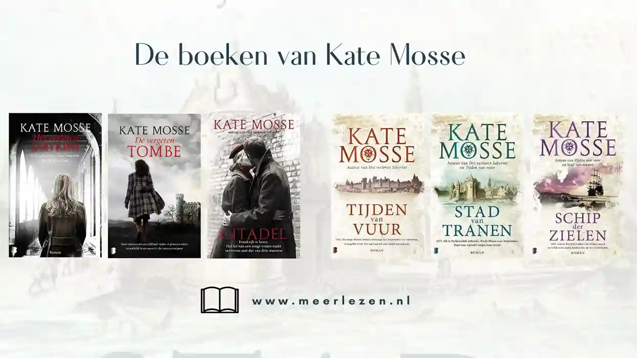 De wervelende boeken van Kate Mosse: series op volgorde