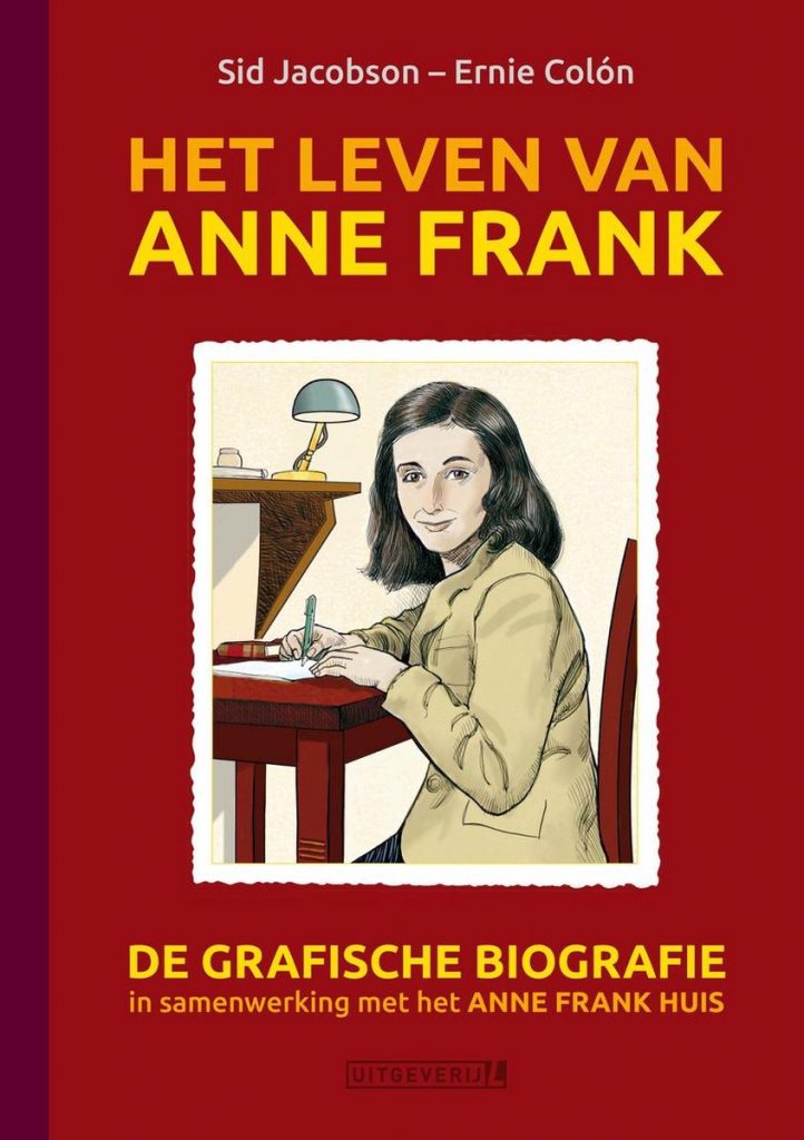 Stripboek Het leven van Anne Frank