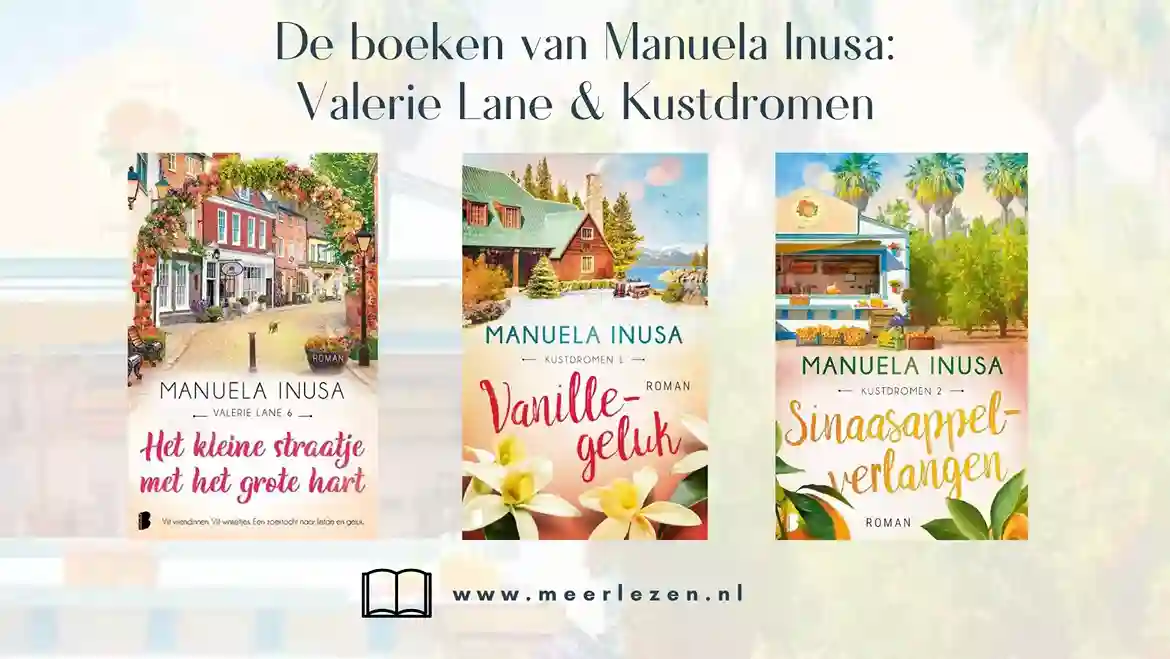 Manuela Inusa Kustdromen & Valerie Lane boeken op volgorde