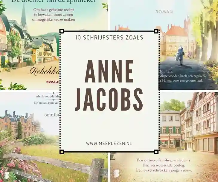 10 schrijfsters zoals Anne Jacobs