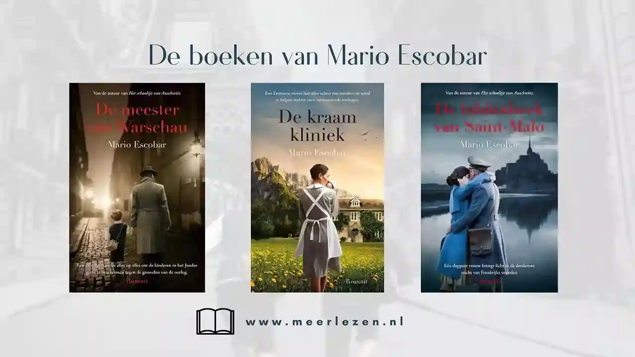 Boeken Mario Escobar: oorlogsromans die gebaseerd zijn op waargebeurde verhalen