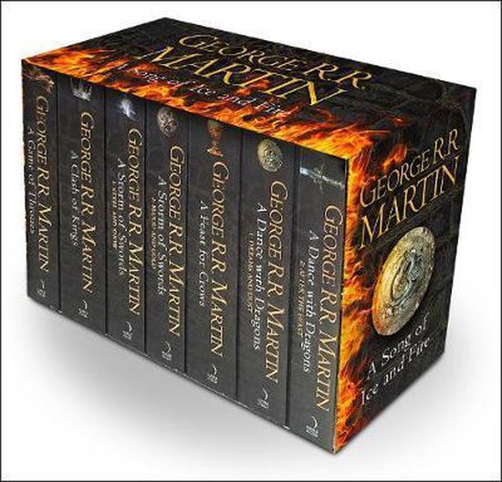 De boeken van Game of Thrones van George R.R. Martin