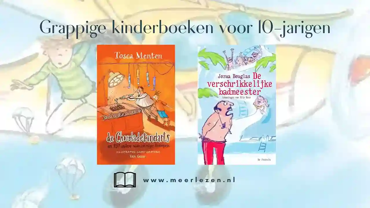 10 grappige kinderboeken voor kinderen van 10 jaar