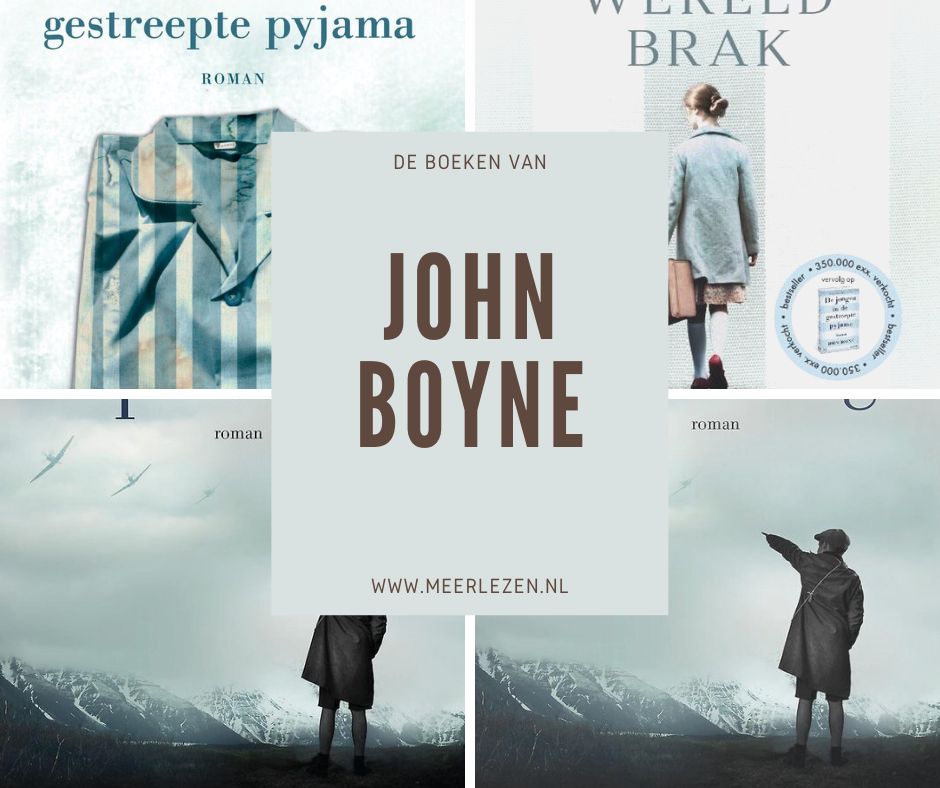 Alle boeken van John Boyne op volgorde