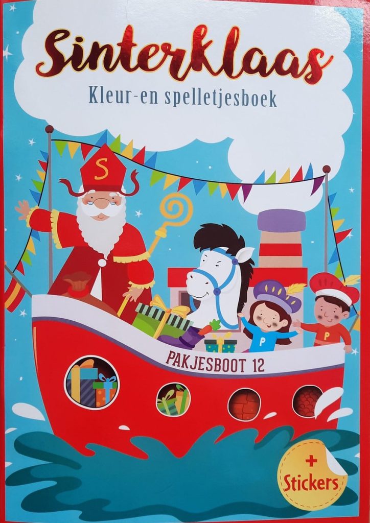 Sinterklaas kleur- en spelletjesboek