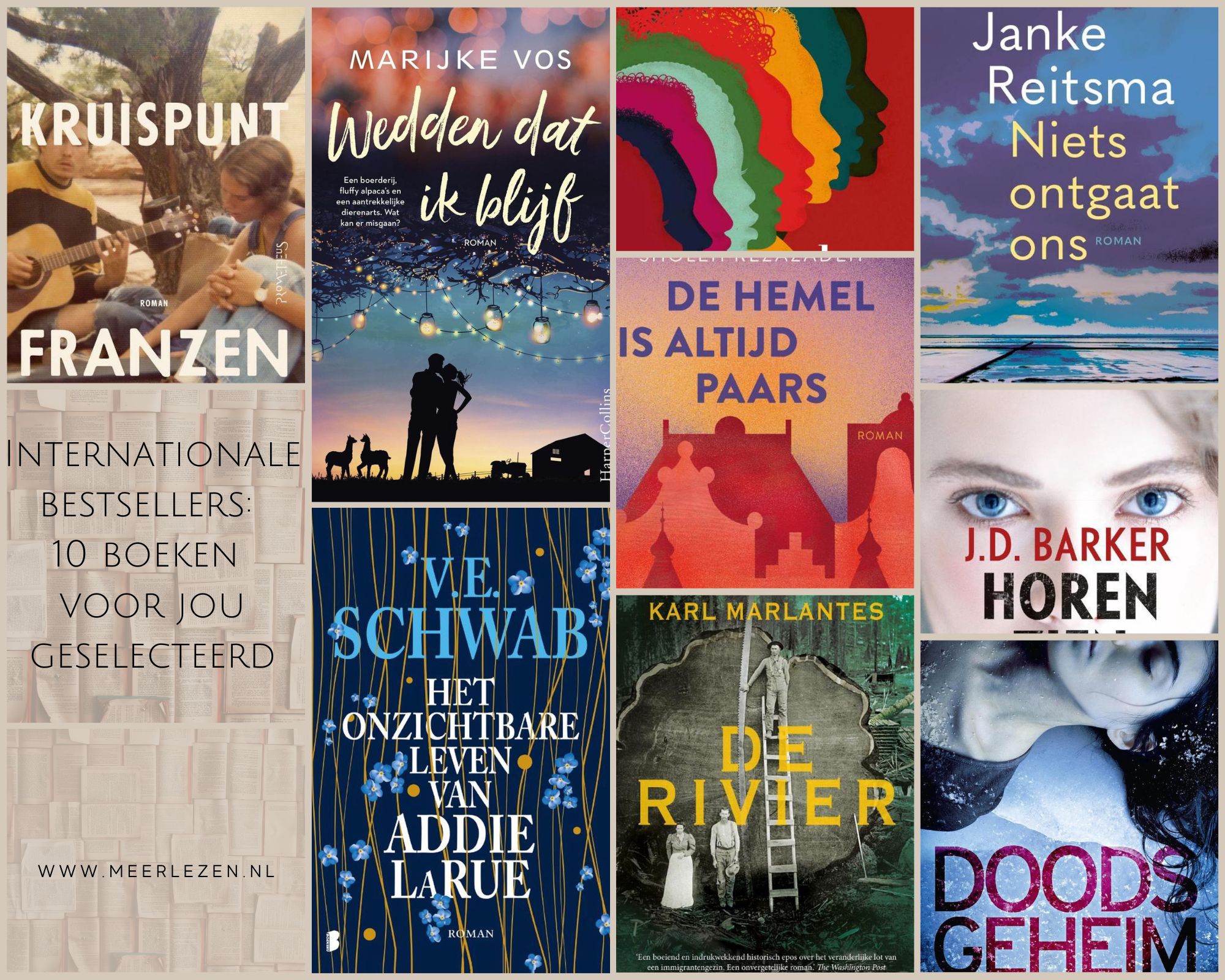 Internationale bestsellers: 10 boeken voor jou geselecteerd