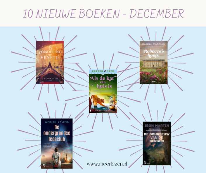 Top 10 nieuwe boeken december 2023