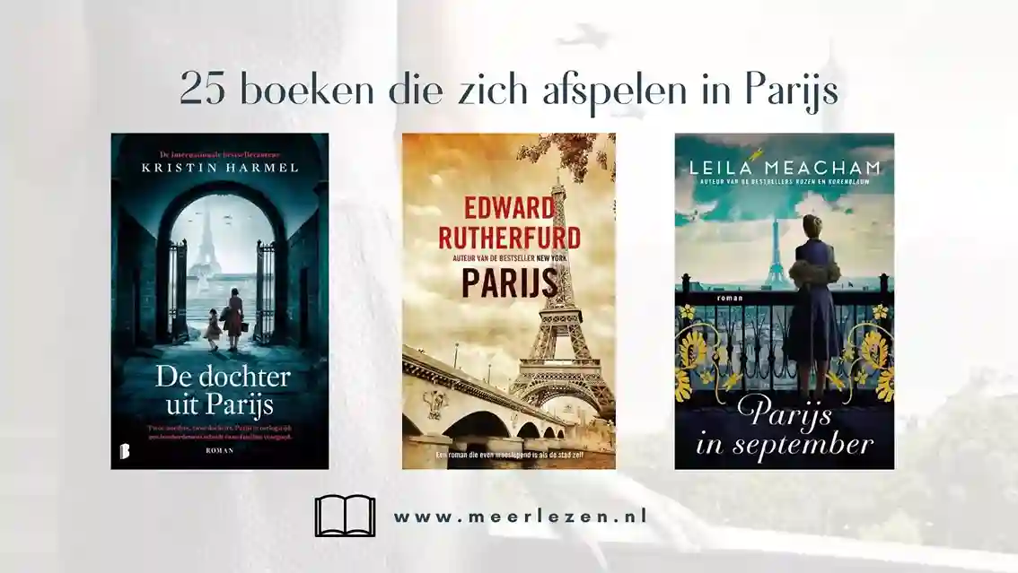 25 boeken die zich afspelen in Parijs