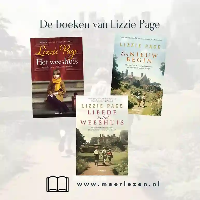 De boeken van Lizzie Page op volgorde: Het Weeshuis en meer
