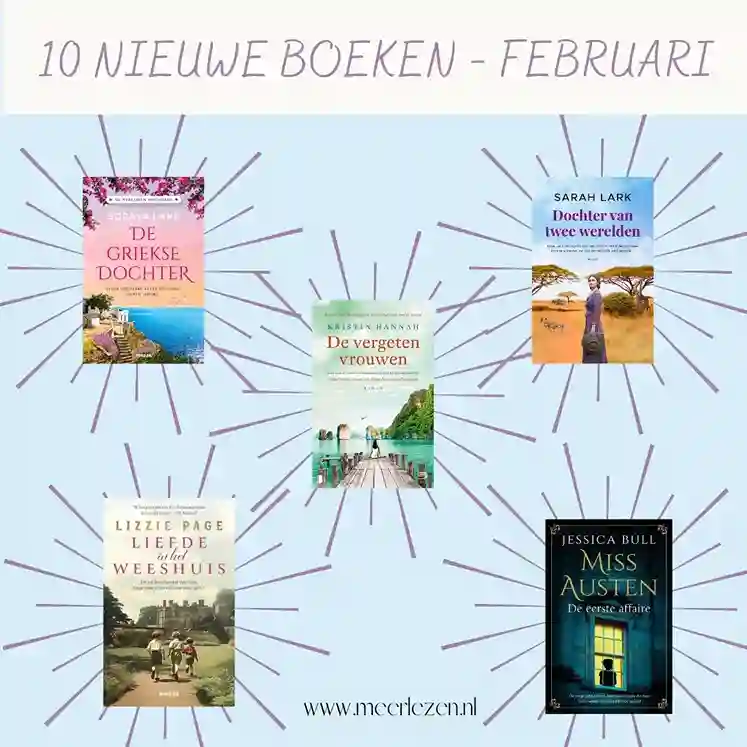 Top 10 nieuwe boeken februari 2024