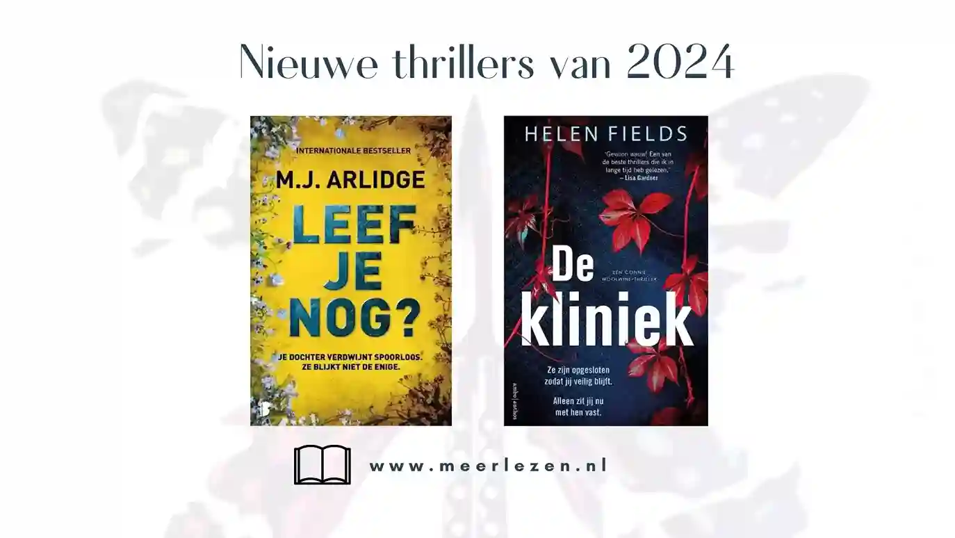 De nieuwe thrillers van 2024 op Meerlezen.nl