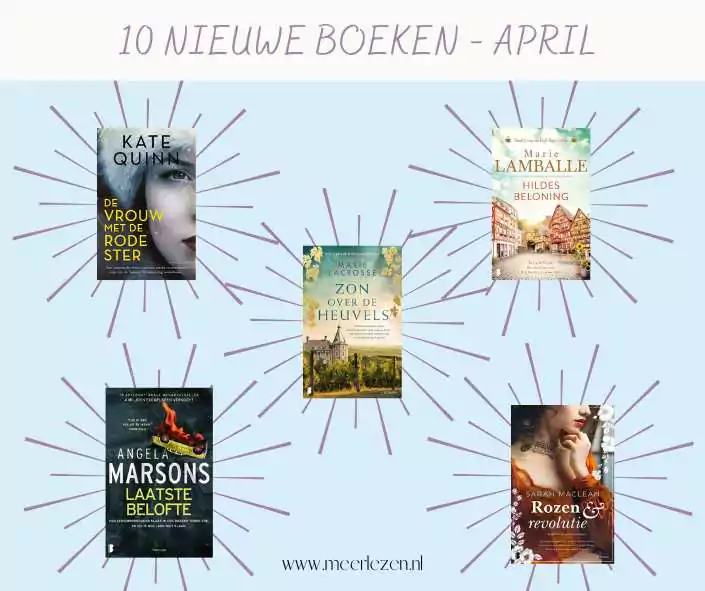 Top 10 nieuwe boeken april 2024