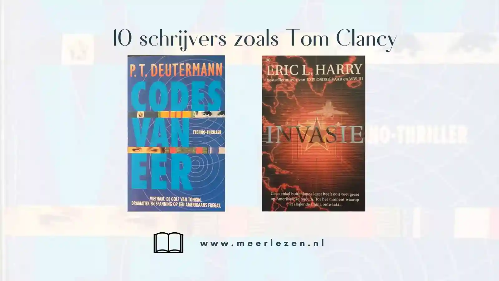 10 schrijvers vergelijkbaar met Tom Clancy