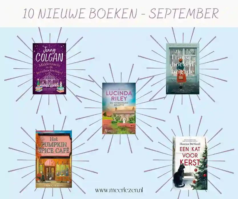 Top 10 nieuwe boeken september 2024